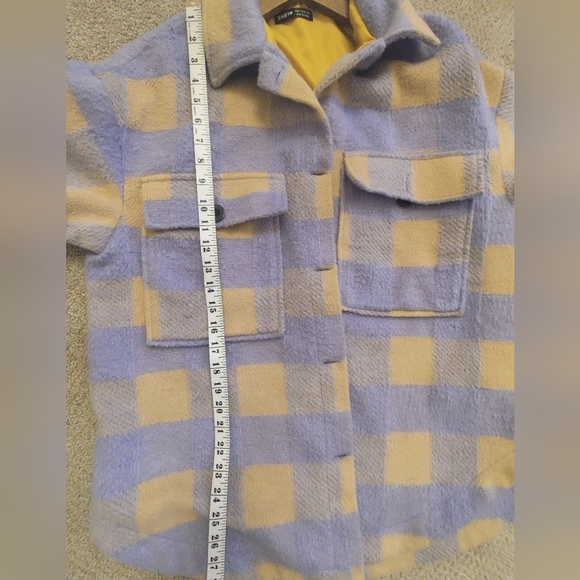 Plaid Shein Jacket - Size S/M - Picture 3 of 8